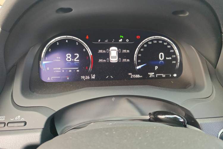 Used Toyota Camry 2023 2.5S Knight Edition Odometer Close Up