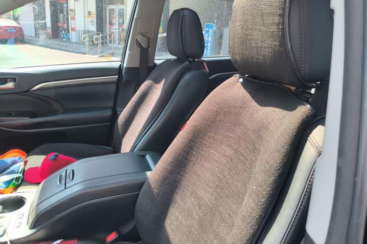 Used Toyota Highlander 2018 2.0T Four-Wheel Drive Supreme Edition 7-Seater China VI Left Front Seat