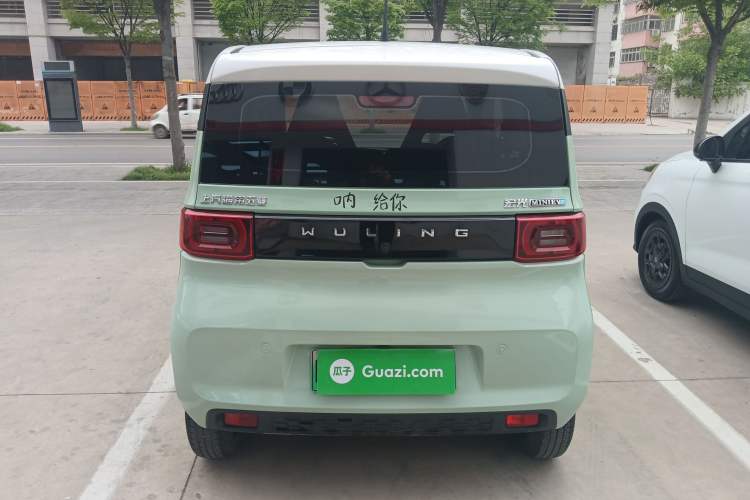 Used Wuling Hongguang MINIEV 2021 Macaron Premium Model – Lithium Iron Phosphate Rear