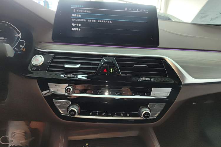 Used BMW 5 Series New Energy 2020 530Le Luxury Package Audio And AC Panel