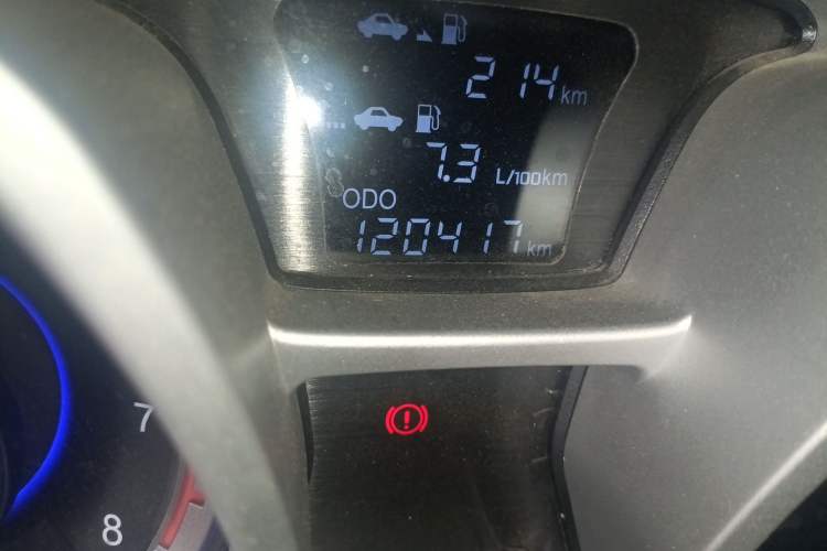 Used JAC Group Refine S3 2016 1.5L Manual Luxury Smart Version Odometer Close Up