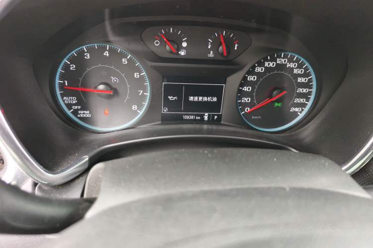 Used Chevrolet Equinox 2019 535T Automatic Chijie Edition China V Standard Odometer Close Up
