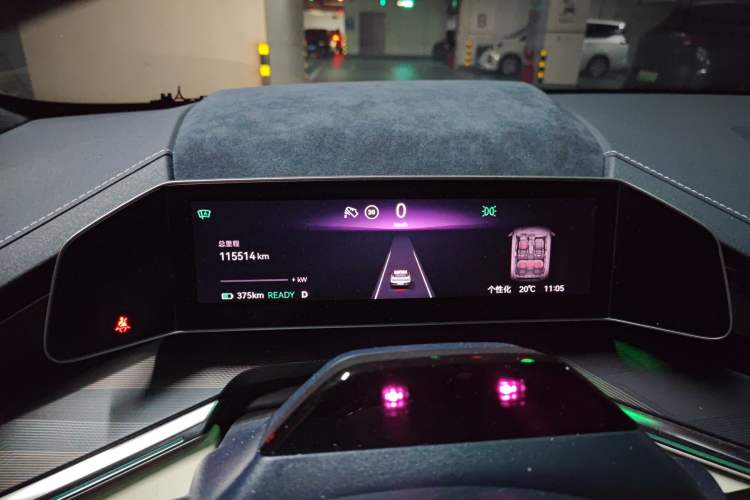 Used Zeekr 001 2021 Ultra-Long Range Dual-Motor YOU Version Instrument Cluster