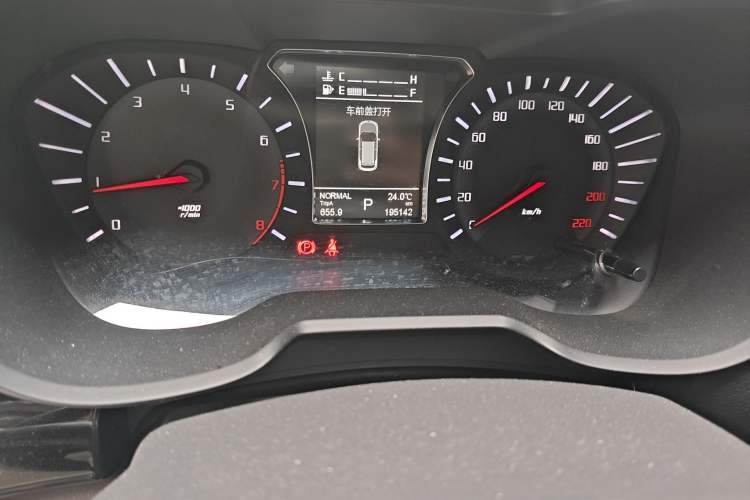 Used GAC Trumpchi GS4 2016 235T G-DCT Luxury Edition Odometer Close Up