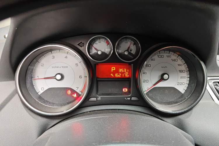 Used Peugeot 308 2013 1.6L Automatic YouShang Model Instrument Cluster