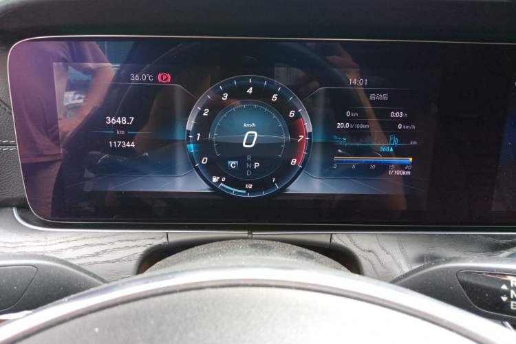 Used Mercedes-Benz E-Class 2018 Restyled E 300 L Sporty and Stylish Edition Instrument Cluster