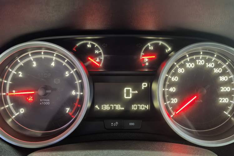 Used Peugeot 408 2014 1.8L Automatic Luxury Edition Instrument Cluster