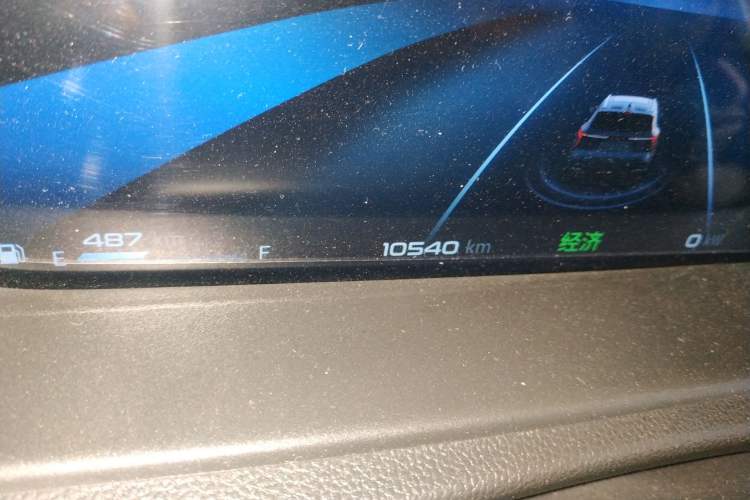 Used Cowin Kunlun 2024 Kunlun iHD 150km Horizon Edition Odometer Close Up