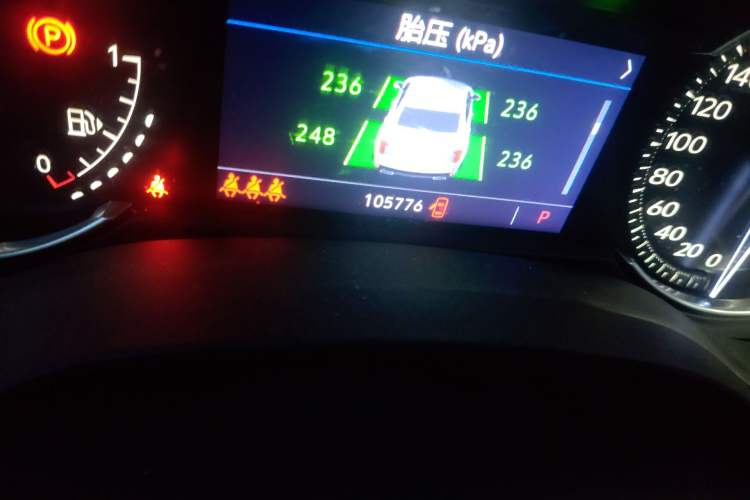 Used Cadillac CT4 2020 28T Elite Edition Odometer Close Up