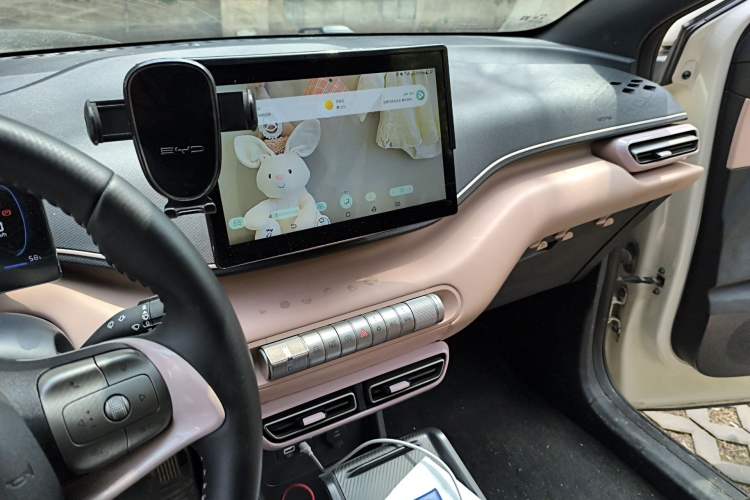 Used BYD Seagull 2025 305 km Free Version Audio And AC Panel