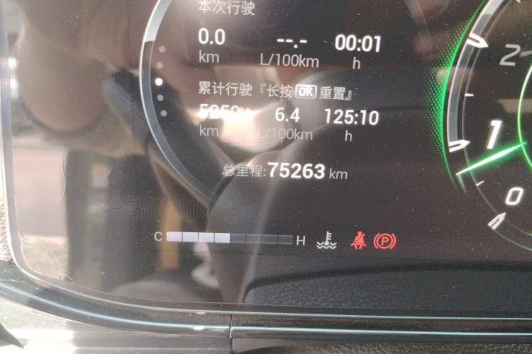 Used GAC Trumpchi EMPOW 2021 270T DCT J16 Version Odometer Close Up