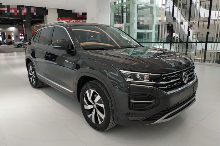 Used Volkswagen Tayron 2020 280TSI Two-Wheel Drive Luxury Connect Edition Front Right 45 Deg