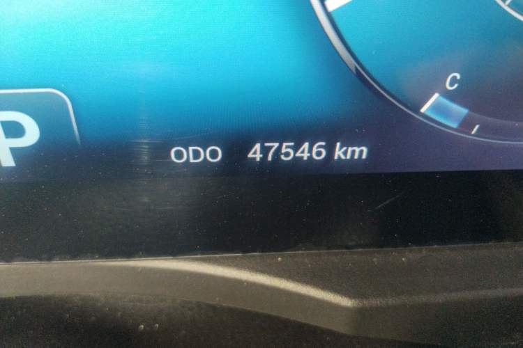 Used JETOUR X90 PLUS 2021 1.6TD DCT Estate 5-seater Odometer Close Up