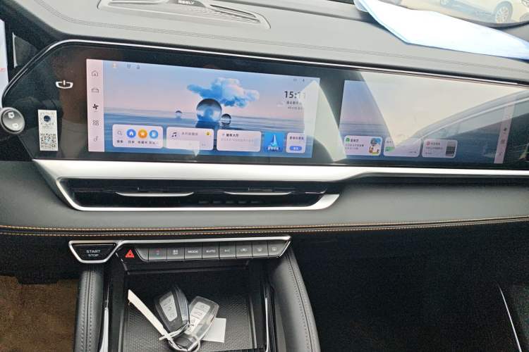 Used Geely Auto Monjaro L 2024 2.0TD DCT EVO Two-Wheel Drive Long-Range Version Audio And AC Panel