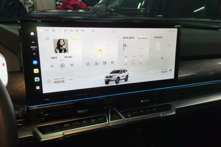 Used Tank 400 New Energy 2024 Hi4-T Off-Road Edition Audio And AC Panel