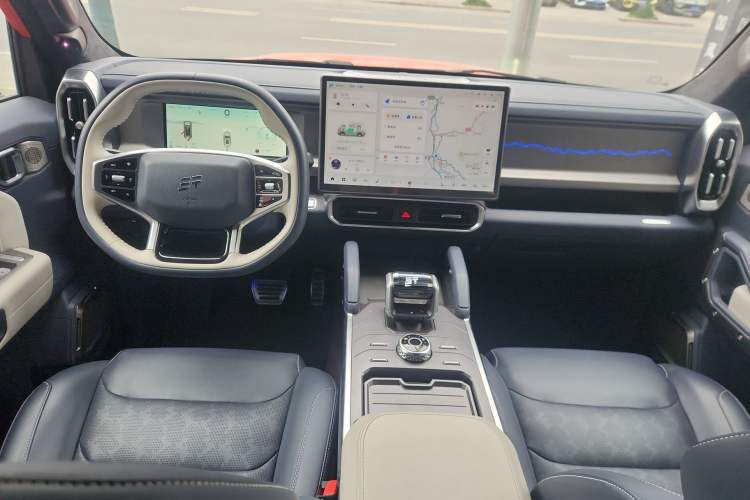 Used JETOUR Shanhai Traveler C-DM 2024 C-DM 208KM Mountain & Wilderness Edition Center Console