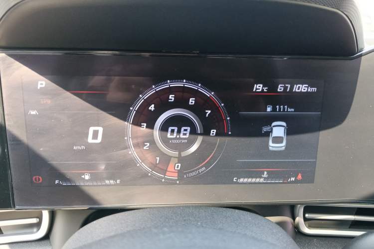 Used Hyundai Elantra 2021 1.5L CVT LUX Prestige Edition Instrument Cluster