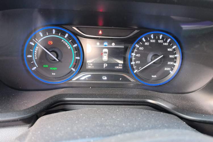 Used AION Trumpchi GE3 2017 310 Smart Edition Odometer Close Up