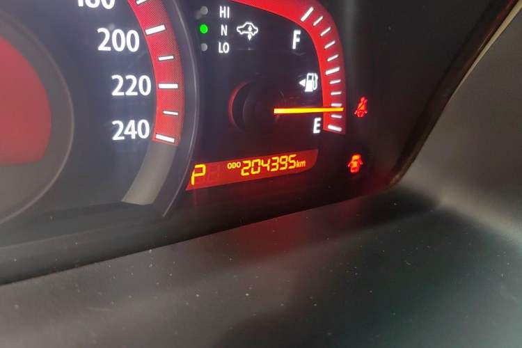 Used Kia Borrego 2013 3.8L Luxury Edition China V standard Odometer Close Up