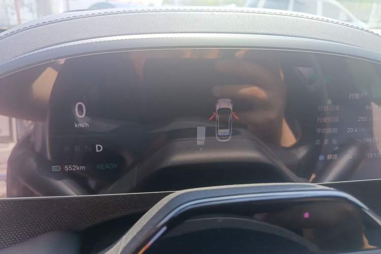 Used Zeekr 001 2025 WE Edition 95 kWh All-Wheel Drive Instrument Cluster