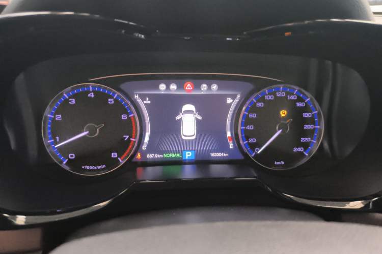 Used GAC Trumpchi GS8 2017 320T Two-Wheel Drive Luxury Smart Connectivity Version (7 Seats) Instrument Cluster