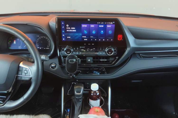 Used Toyota Crown Kluger 2023 2.5L HEV Four-Wheel Drive Flagship Edition Audio And AC Panel