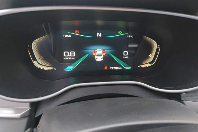 Used Geely Auto Emgrand 2021 UP 1.5L CVT Advanced Edition Odometer Close Up