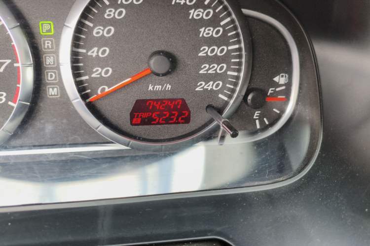 Used Mazda 6 2013 2.0L Automatic Fashion Edition Odometer Close Up