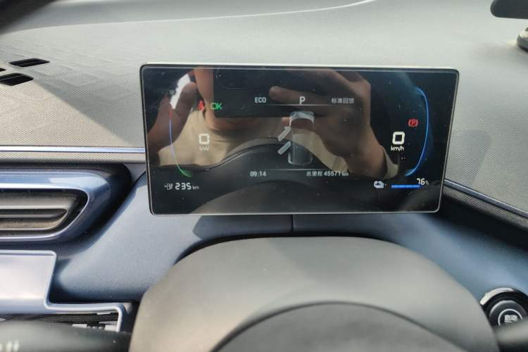 Used BYD Seagull 2023 Active Version Odometer Close Up