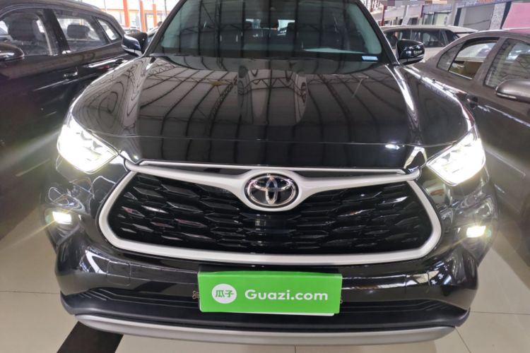 Used Toyota Highlander 2024 2.5L Smart Electric Hybrid Dual-Motor Two-Wheel Drive Luxury Version 7 Seats Front