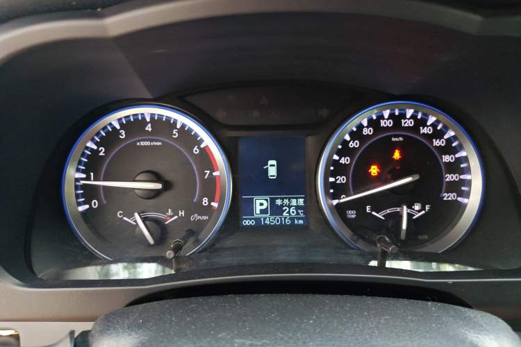 Used Toyota Highlander 2015 2.0T Four-Wheel Drive Luxury Edition 7-Seater Instrument Cluster