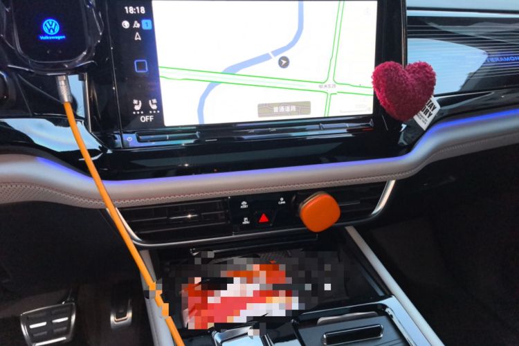 Used Volkswagen Teramont X 2024 380TSI Four-Wheel Drive Prestige Luxury Edition Audio And AC Panel