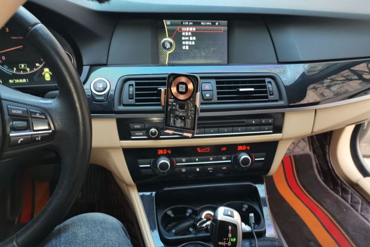 Used BMW 5 Series 2012 520Li Elegant Edition Audio And AC Panel