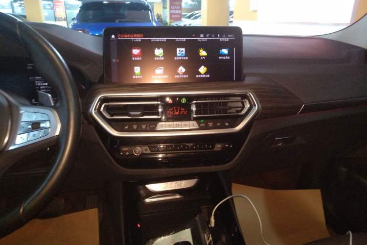 Used BMW X3 2023 xDrive30i Leading Model M Night Edition Package Audio And AC Panel