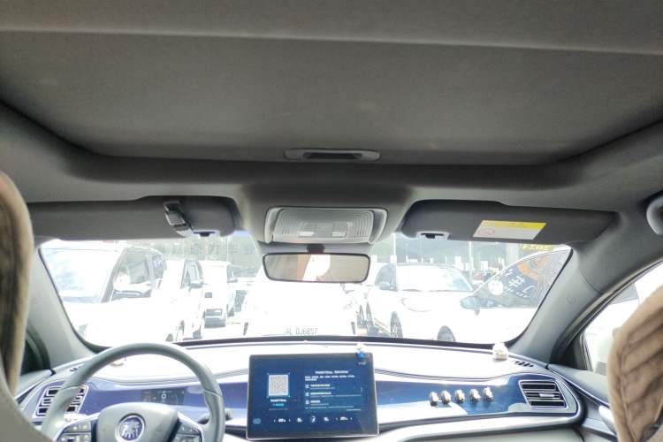 Used BYD Qin PLUS 2021 EV 500KM Premium Model Headliner