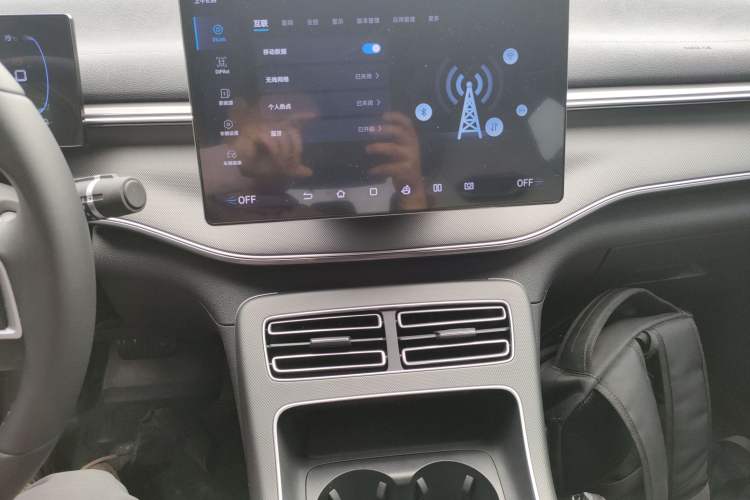 Used BYD Destroyer 05 2024 HONOR Edition DM-i 55KM Luxury Model Audio And AC Panel