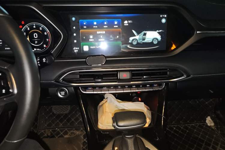 Used GAC Trumpchi GS4 2022 270T Automatic Smart Drive Technology Edition Audio And AC Panel