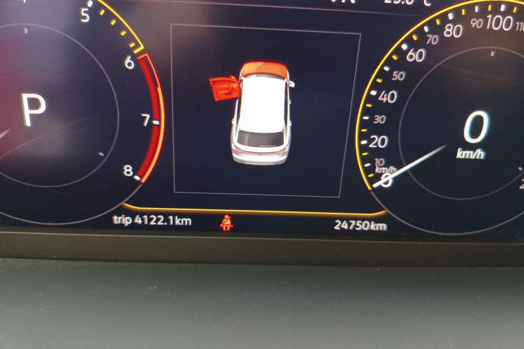 Used Volkswagen Tayron 2024 300TSI Two-Wheel-Drive Luxury Plus Advanced Version Instrument Cluster