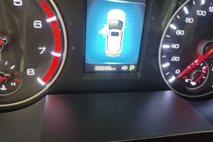 Used Haval H6 2019 Sport Edition 1.5T Automatic Two-Wheel Drive Elite Model China VI Odometer Close Up