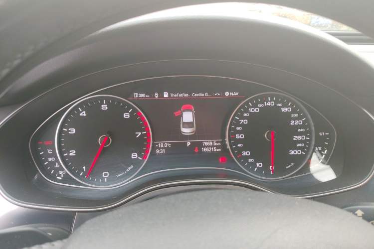 Used Audi A6L 2014 TFSI Comfort Model Instrument Cluster