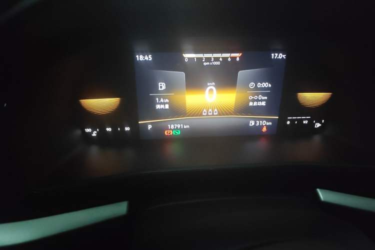 Used Volkswagen Lavida 2019 1.5L Automatic Comfort Edition China VI Standard Odometer Close Up