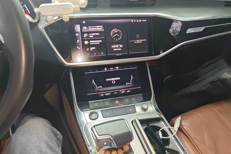 Used Audi A6L 2021 40 TFSI Luxury Prestige Edition Audio And AC Panel