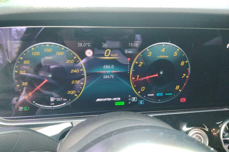 Used Mercedes-Benz AMG GT 2020 AMG GT 50 Four-Door Coupe Instrument Cluster