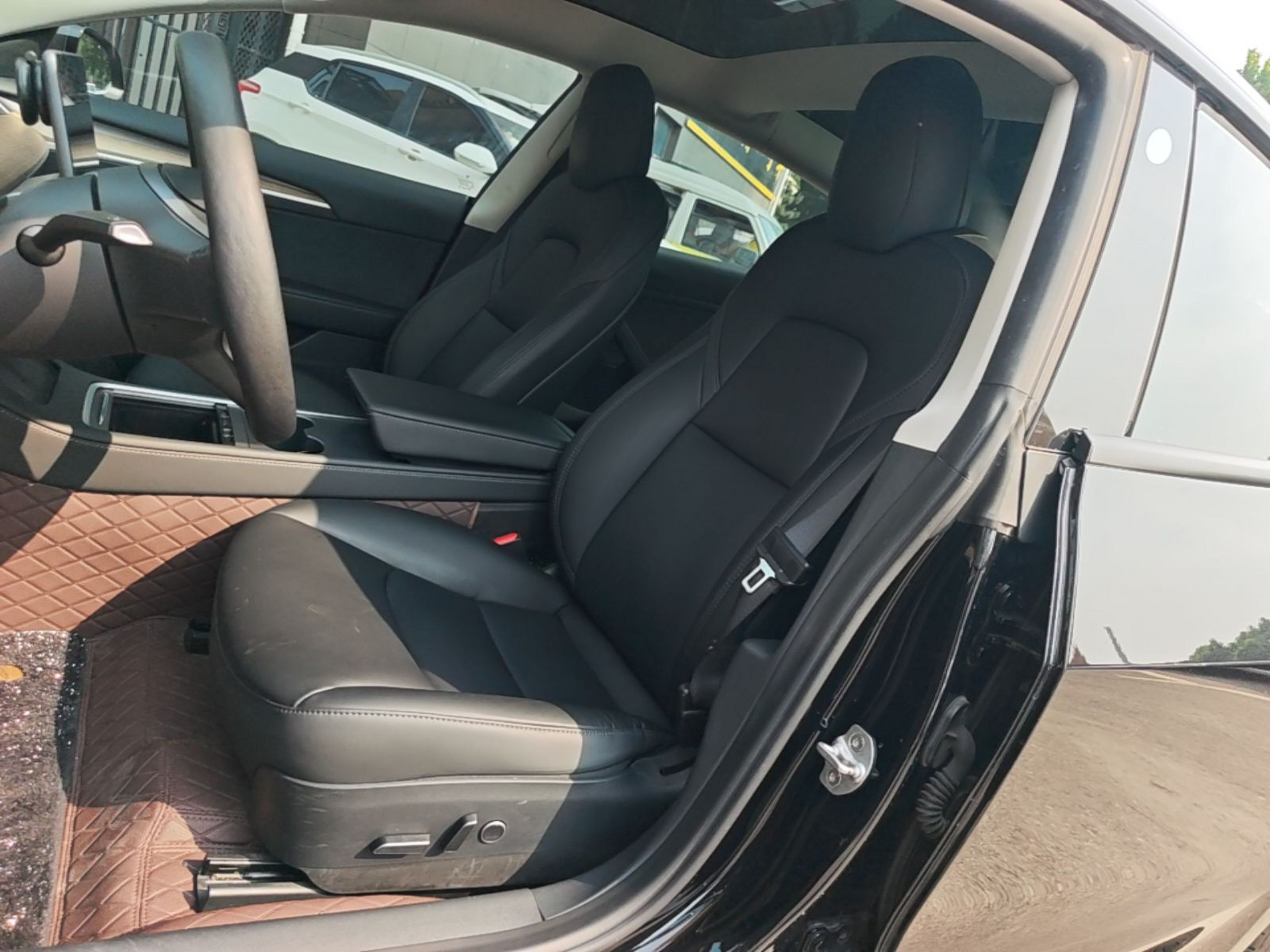 Avant de la voiture