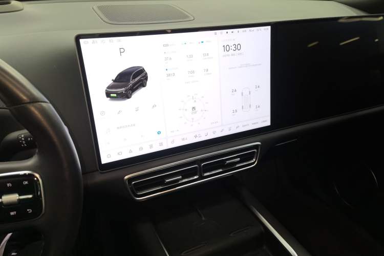 Used Li Auto L9 2023 Pro Model Audio And AC Panel