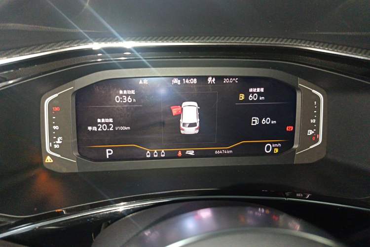 Used Volkswagen Tayron 2022 380TSI Four-Wheel Drive R-Line Connected Version Instrument Cluster