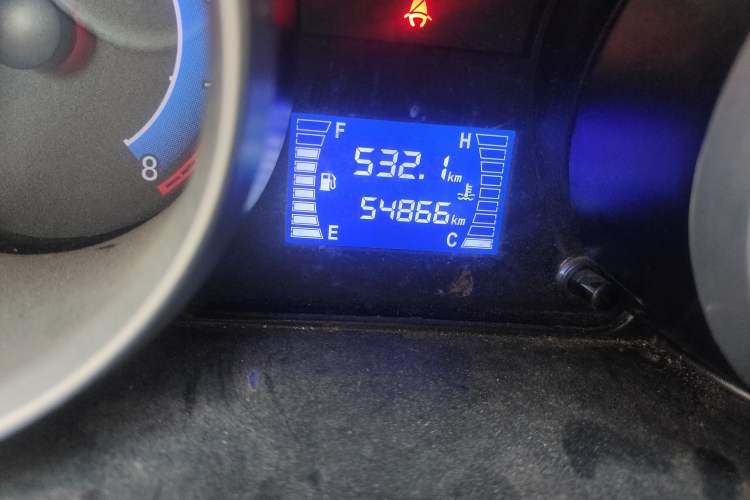 Used CHANGAN KAICHENG Ruixing M60 2020 1.5L Standard Version China VI 6-Seater DAM15KR Odometer Close Up