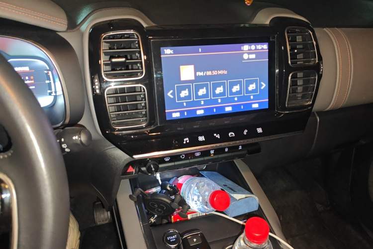 Used Citroen C5 AIRCROSS 2018 350THP Enjoyment Version Audio And AC Panel