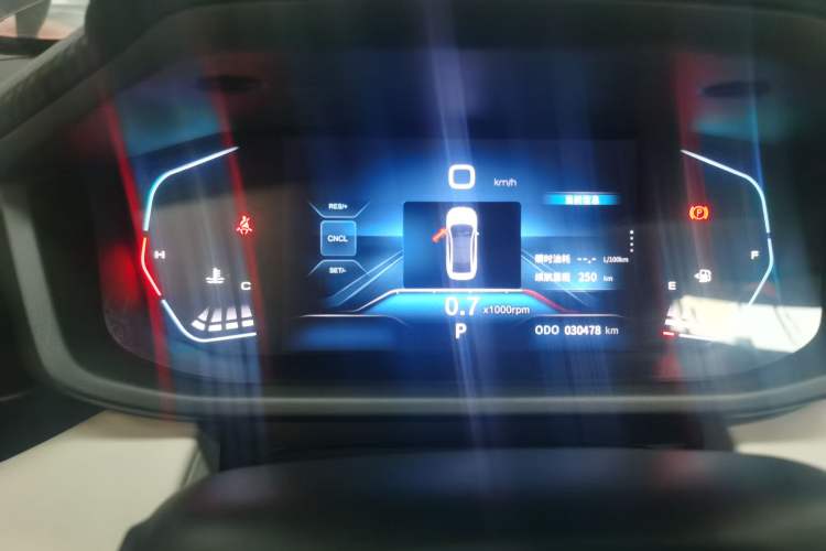 Used Dongfeng Aeolus Yixuan 2023 Mach Edition 1.5L Automatic Chasing Shadow Version Instrument Cluster