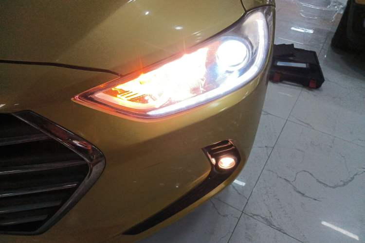 Used Hyundai Elantra (6th Generation / Lingdong) 2016 1.6L Automatic ZhiXuan – Elite Version Left Front Headlight
